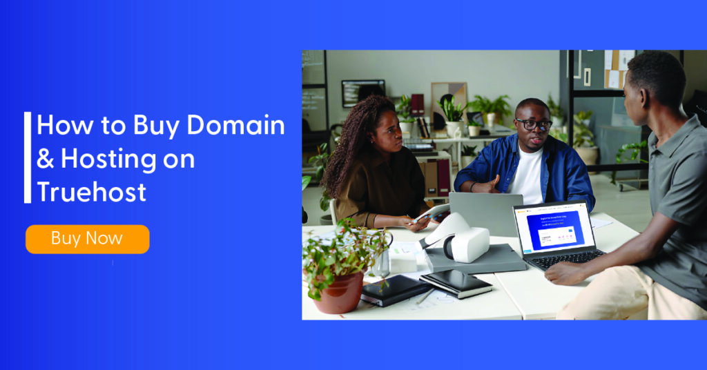How to buy domain and hosting on truehost