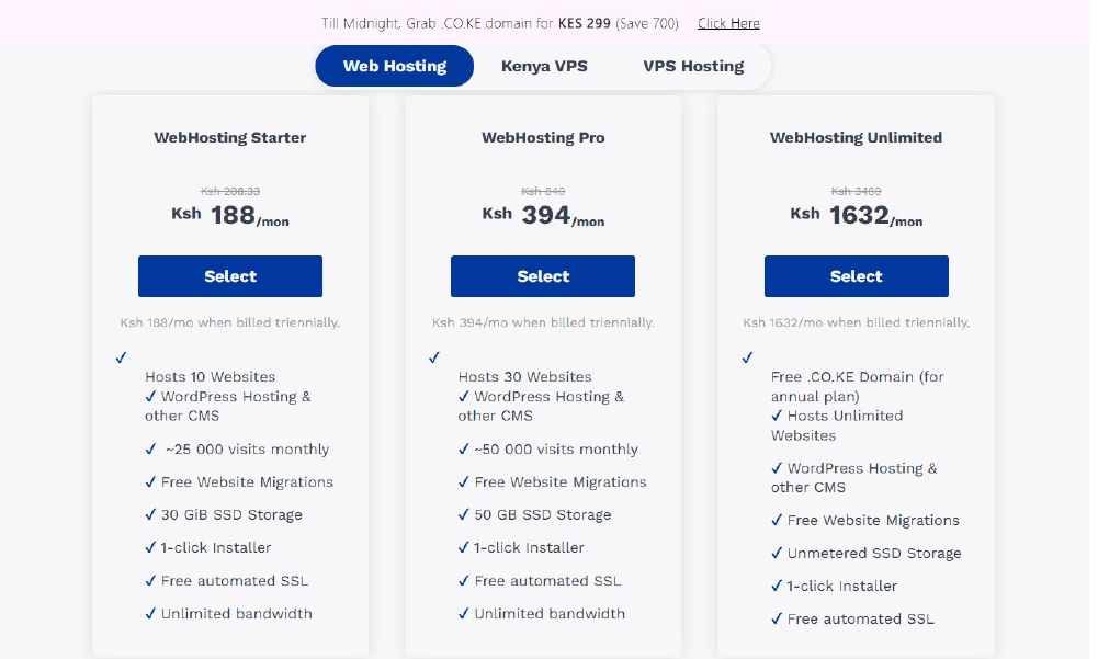 Truehost vs HostPinnacle web hosting comparison 