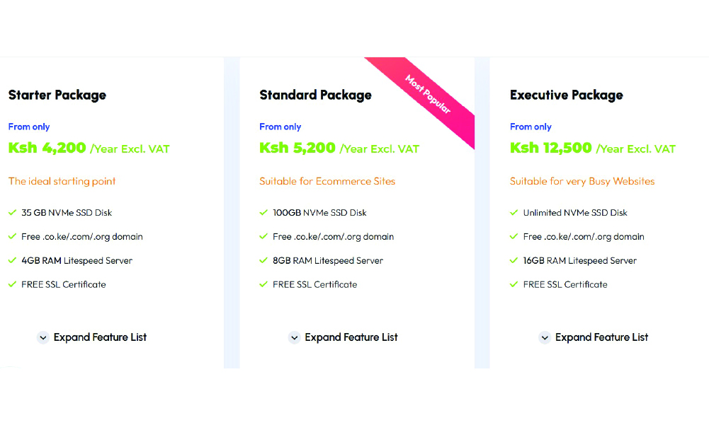 Hostpinnacle Kenya review plans and pricing